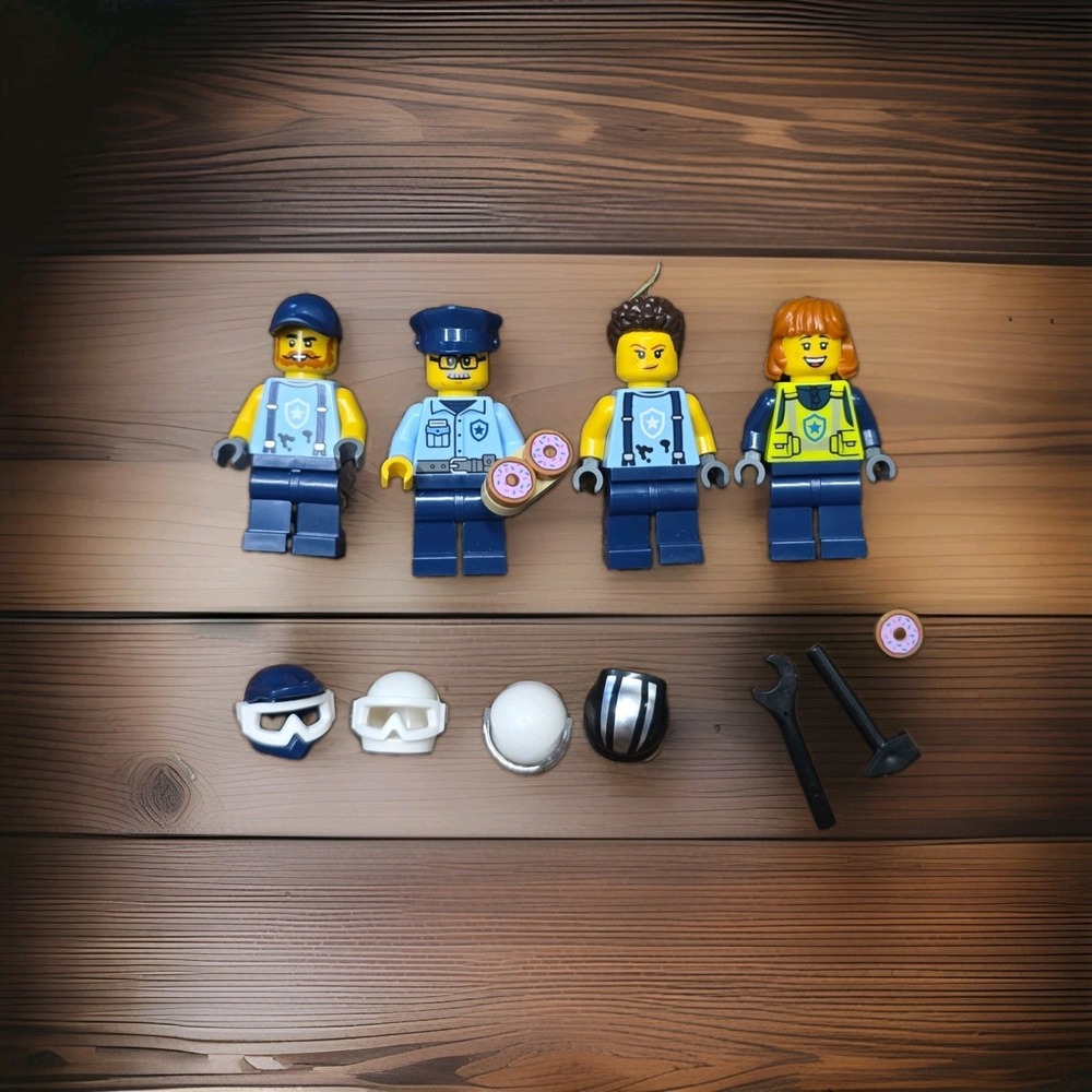 LEGO City - Police, Mechanic, Minifigure Set from Set 60457 - cty1913 - NEW